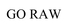 GO RAW trademark
