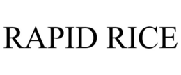 RAPID RICE trademark