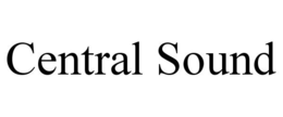 CENTRAL SOUND trademark