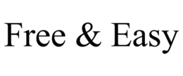 FREE & EASY trademark