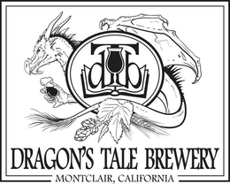 DRAGON'S TALE BREWERY DTB MONTCLAIR, CALIFORNIA trademark