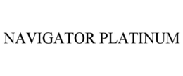 NAVIGATOR PLATINUM trademark