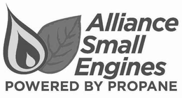 ALLIANCE SMALL ENGINES POWERED BY PROPANE trademark