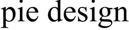 PIE DESIGN trademark