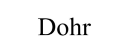 DOHR trademark