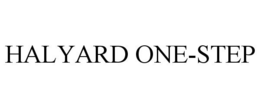 HALYARD ONE-STEP trademark