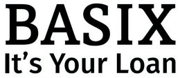 BASIX IT'S YOUR LOAN trademark