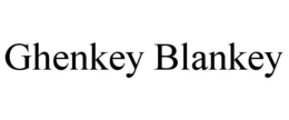 GHENKEY BLANKEY trademark