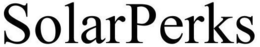 SOLARPERKS trademark