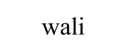 WALI trademark