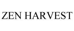 ZEN HARVEST trademark