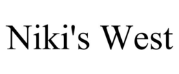 NIKI'S WEST trademark