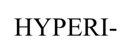 HYPERI- trademark