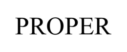 PROPER trademark