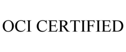 OCI CERTIFIED trademark