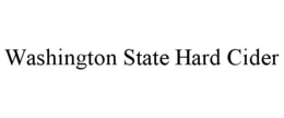 WASHINGTON STATE HARD CIDER trademark