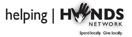 HELPING | HANDS NETWORK SPEND LOCALLY. GIVE LOCALLY. trademark