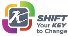 K SHIFT YOUR KEY TO CHANGE trademark