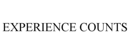 EXPERIENCE COUNTS trademark