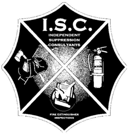 I.S.C. INDEPENDENT SUPPRESSION CONSULTANTS FIRE EXTINGUISHER INSPECTIONS trademark