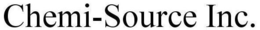 CHEMI-SOURCE INC. trademark