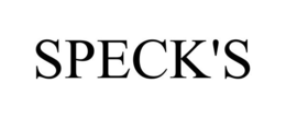 SPECK'S trademark