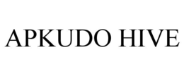 APKUDO HIVE trademark