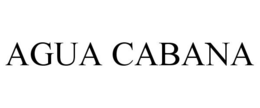AGUA CABANA trademark