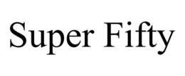 SUPER FIFTY trademark
