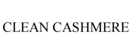 CLEAN CASHMERE trademark