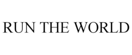 RUN THE WORLD trademark