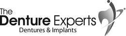 THE DENTURE EXPERTS DENTURES & IMPLANTS trademark