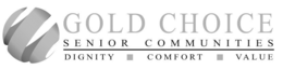 GOLD CHOICE SENIOR COMMUNITIES DIGNITY COMFORT VALUE trademark