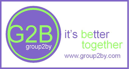 GROUP2BY, G2B, G2B, GROUP2BY, IT'S BETTER TOGETHER, WWW.GROUP2BY.COM trademark