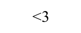 <3 trademark