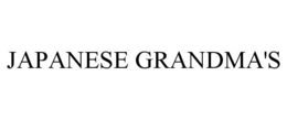 JAPANESE GRANDMA'S trademark