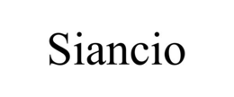 SIANCIO trademark