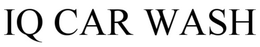 IQ CAR WASH trademark