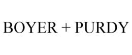 BOYER + PURDY trademark