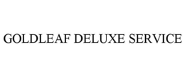 GOLDLEAF DELUXE SERVICE trademark