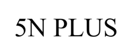5N PLUS trademark