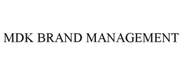 MDK BRAND MANAGEMENT trademark