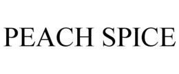 PEACH SPICE trademark