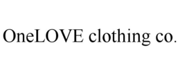 ONELOVE CLOTHING CO. trademark