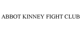 ABBOT KINNEY FIGHT CLUB trademark