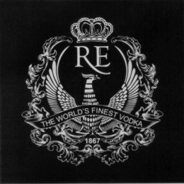 RE THE WORLD'S FINEST VODKA 1867 trademark