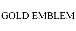 GOLD EMBLEM trademark