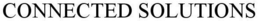 CONNECTED SOLUTIONS trademark