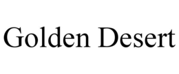 GOLDEN DESERT trademark