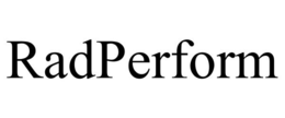 RADPERFORM trademark